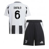 Juventus Danilo Luiz #6 Replica Home Minikit 2024-25 Short Sleeve (+ pants)